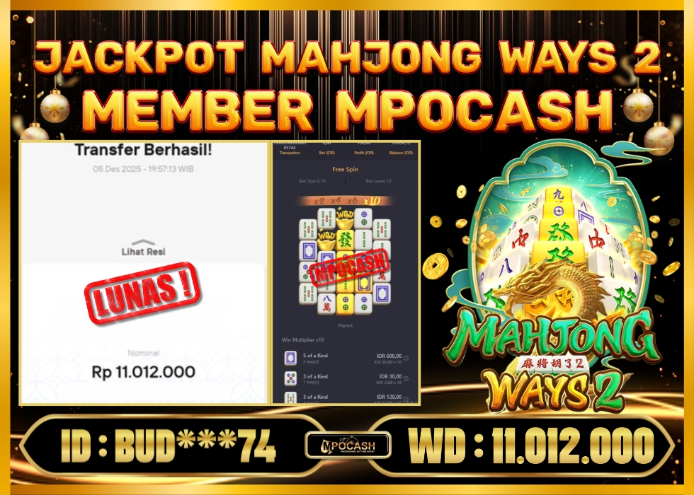 MPOCASH JACKPOT MAHJONG WAYS 2